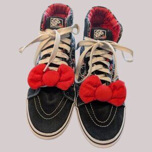 VANS X HELLO KITTY White Sanrio Anime SK8 HI Old Skool Size 10